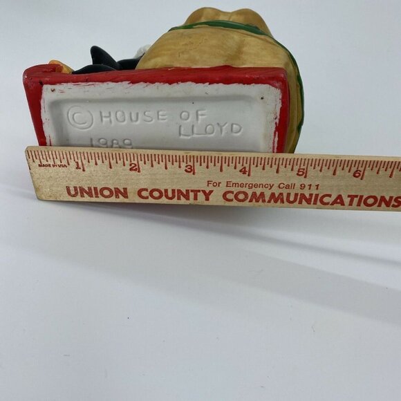 Vintage House of‎ Lloyd Penguin Candy Dish 1989 Christmas Around the World - Picture 9 of 12